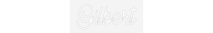 Néon personnalisé: LumiGilbert