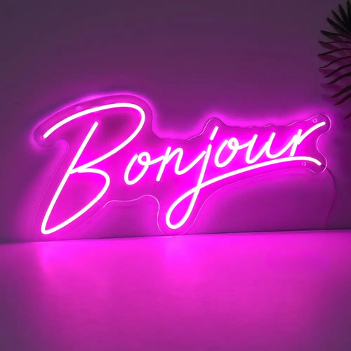 Bonjour Neon Glow
