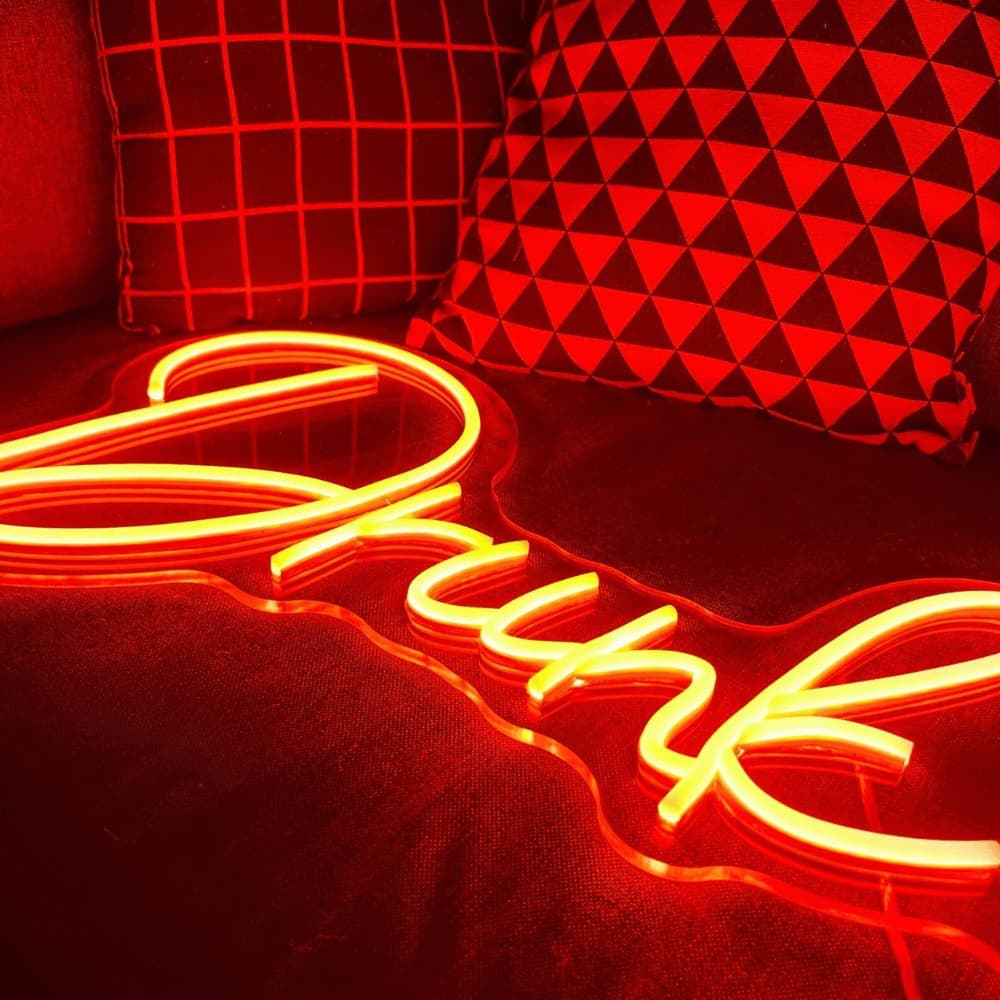 Néon LED Amour Étincelant