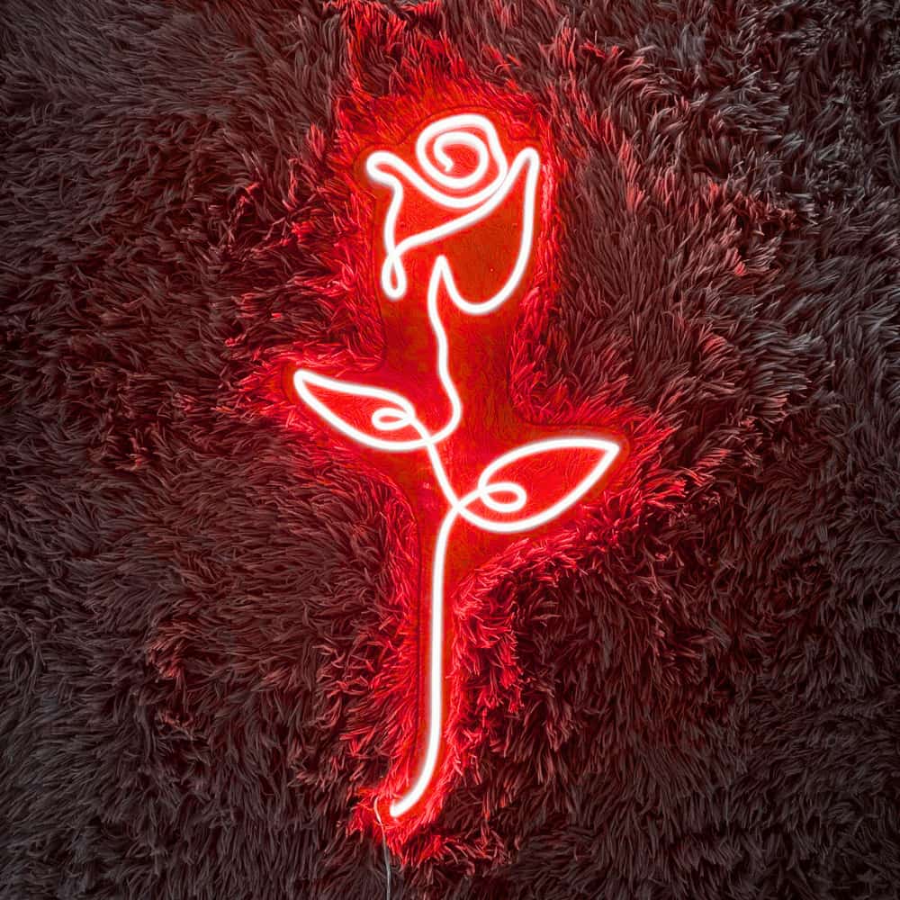 Néon LED La Rose Brillante