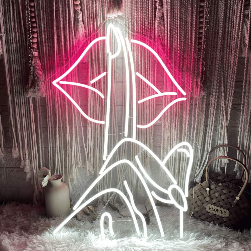 Néon LED GlowBouche