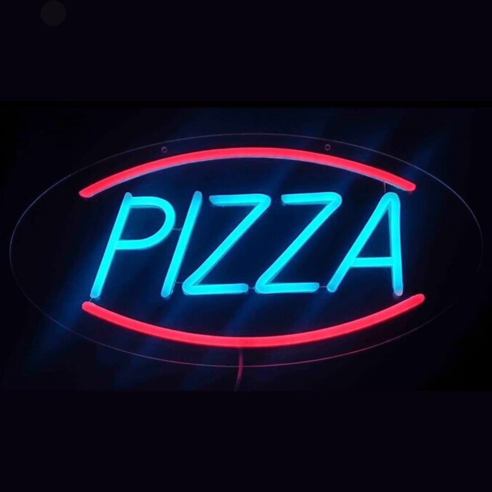 Néon LED Pizza Party