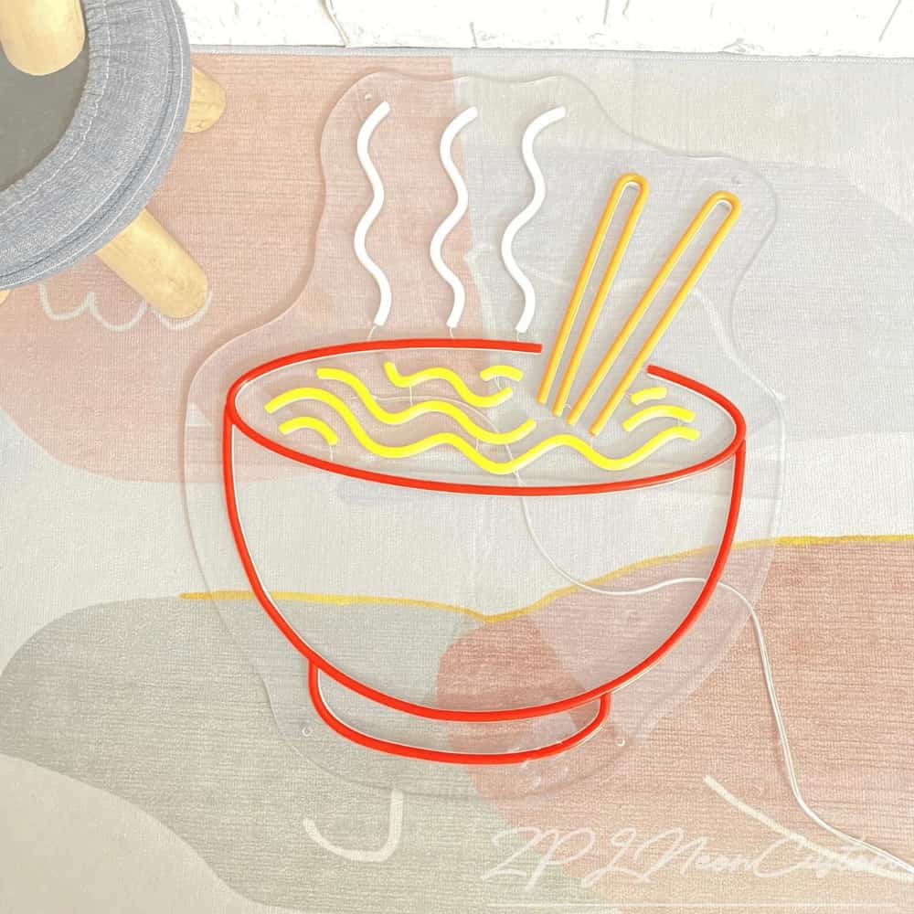Néon LED Ramen Bowl #2