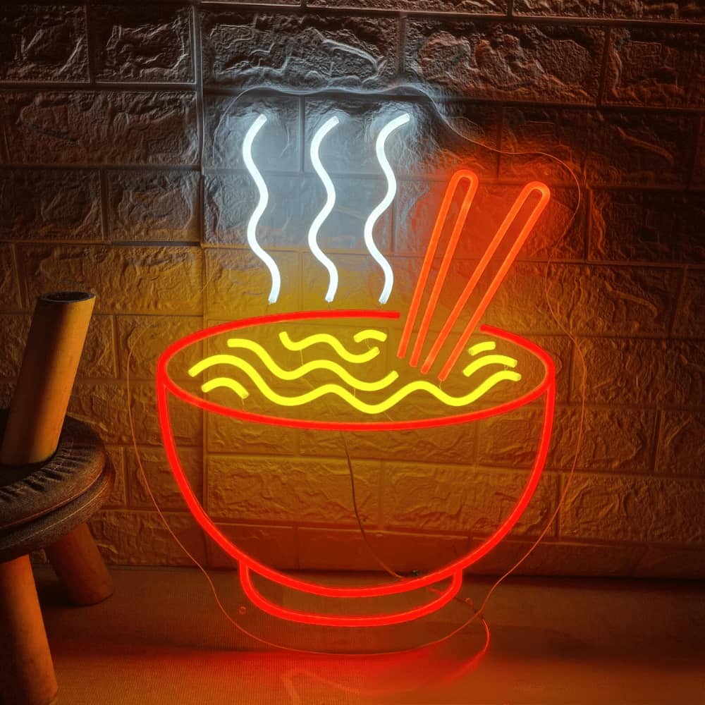 Néon LED Ramen Bowl #2