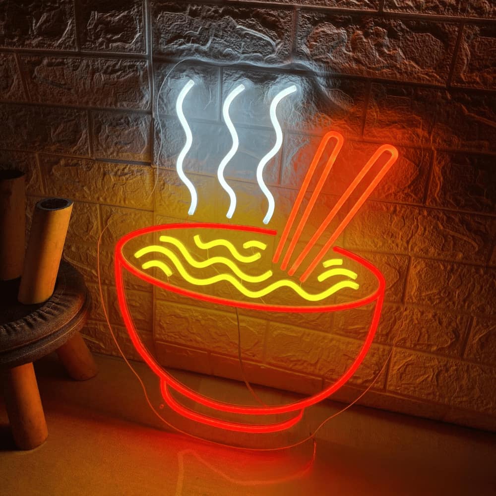 Néon LED Ramen Bowl #2