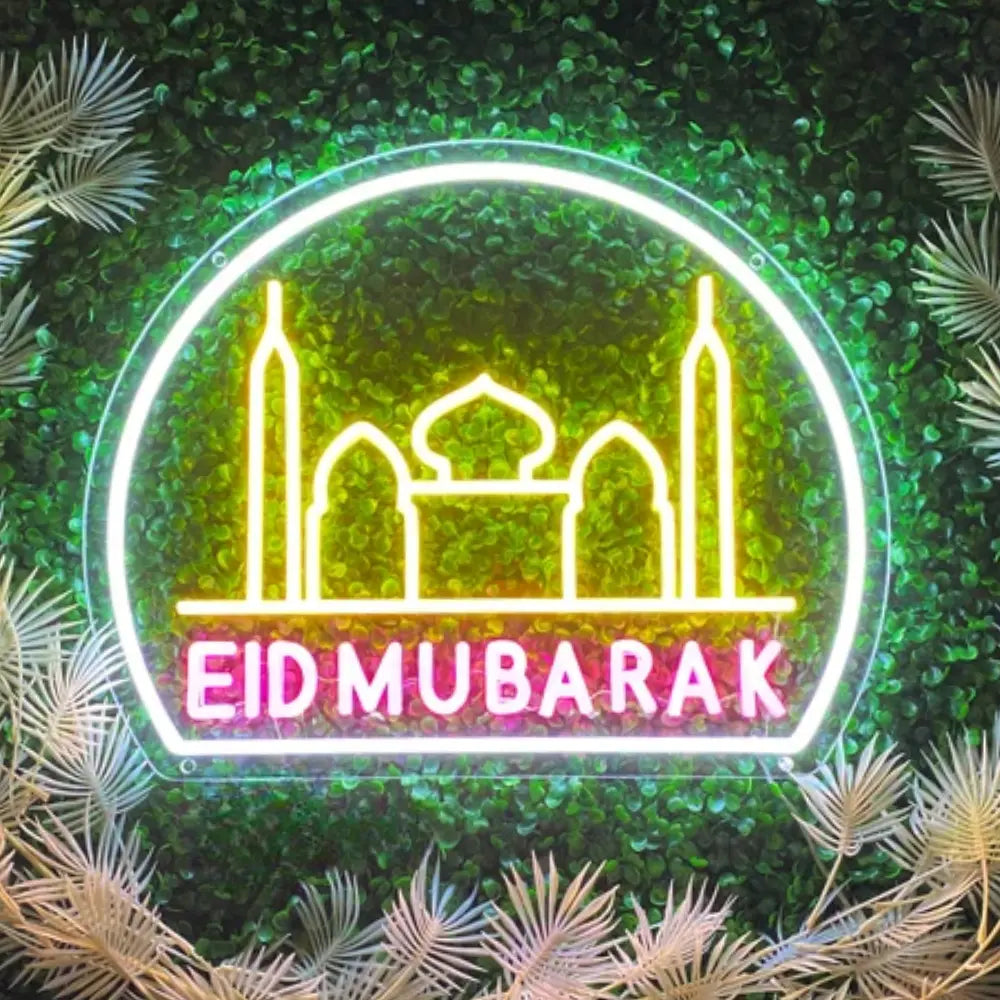 Néon Festif Eid Mubarak