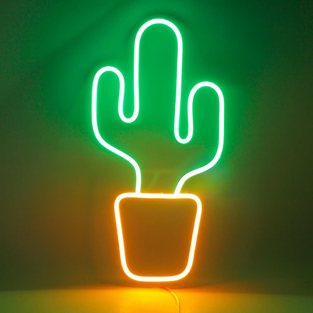 Cactus Glow Néon LED