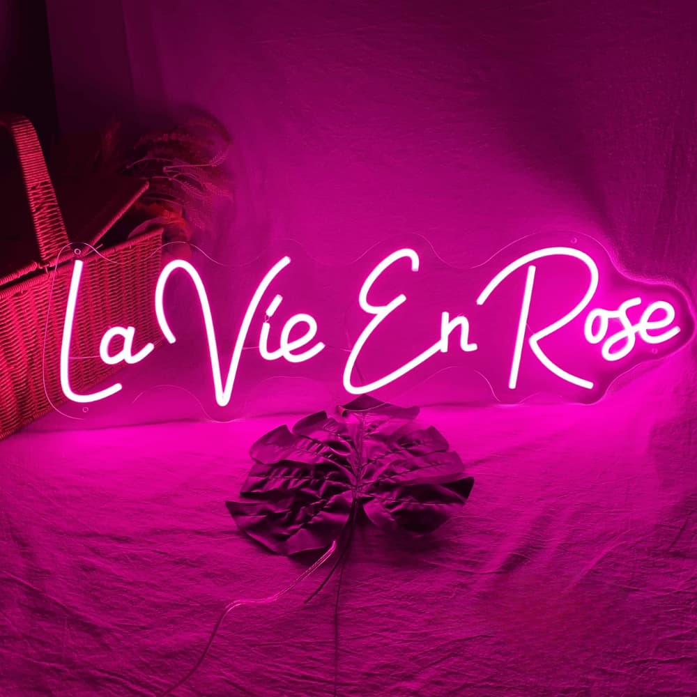 Néon LED "Rose Éclatant"