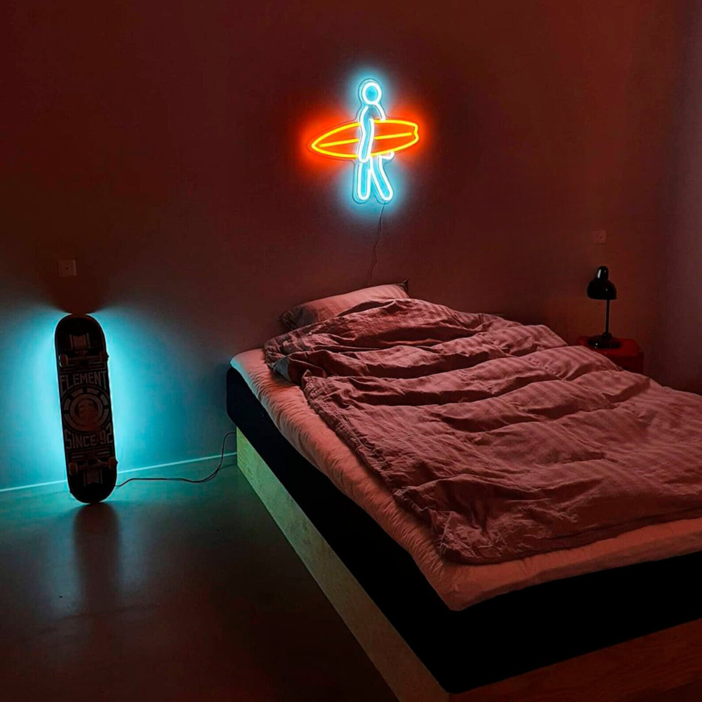 Néon LED Ocean Wave