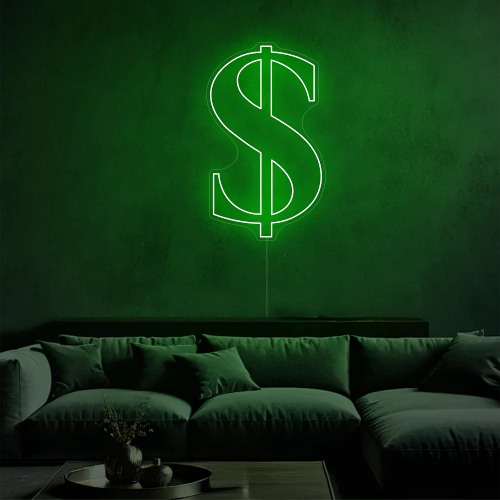 Dollar Glow Neon