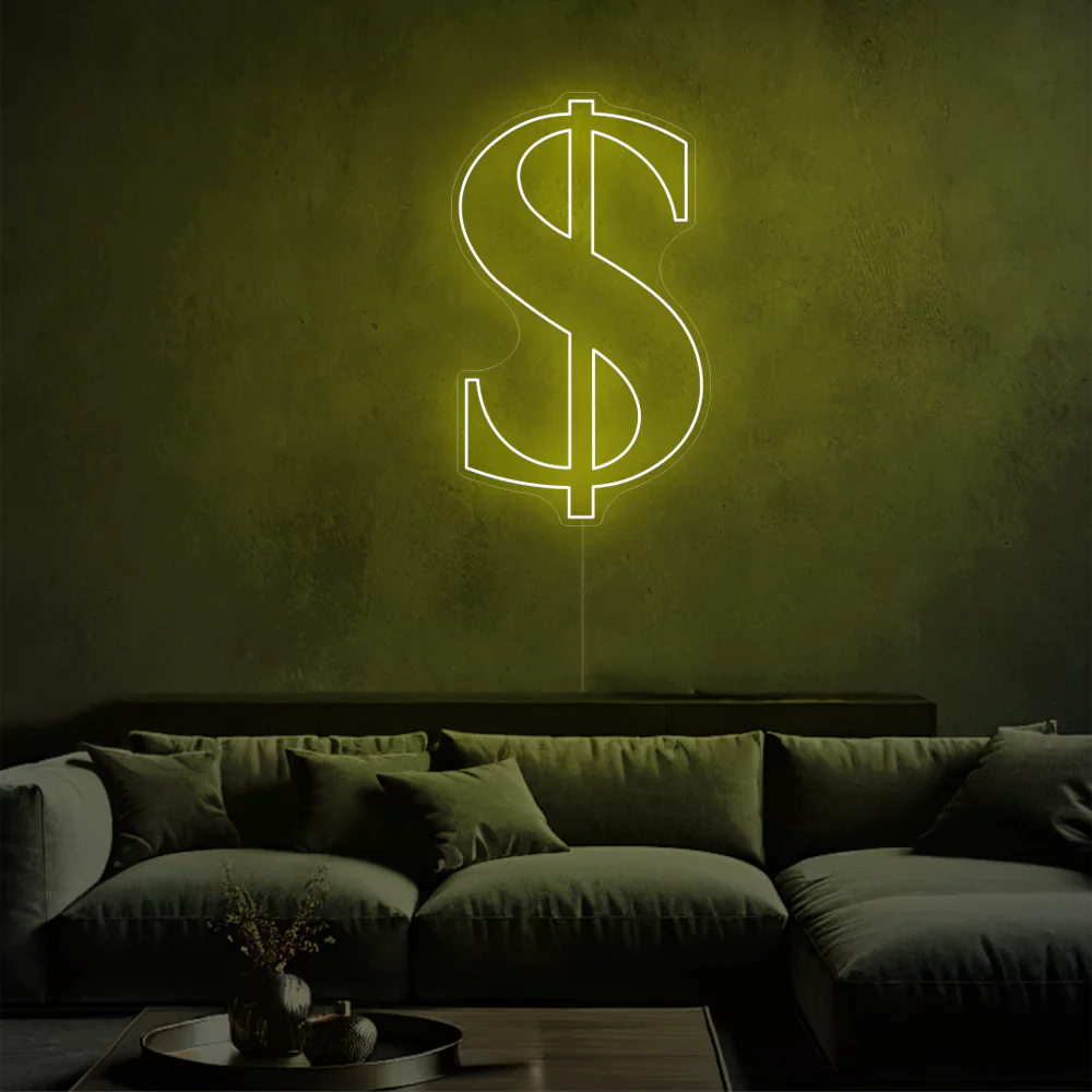 Dollar Glow Neon