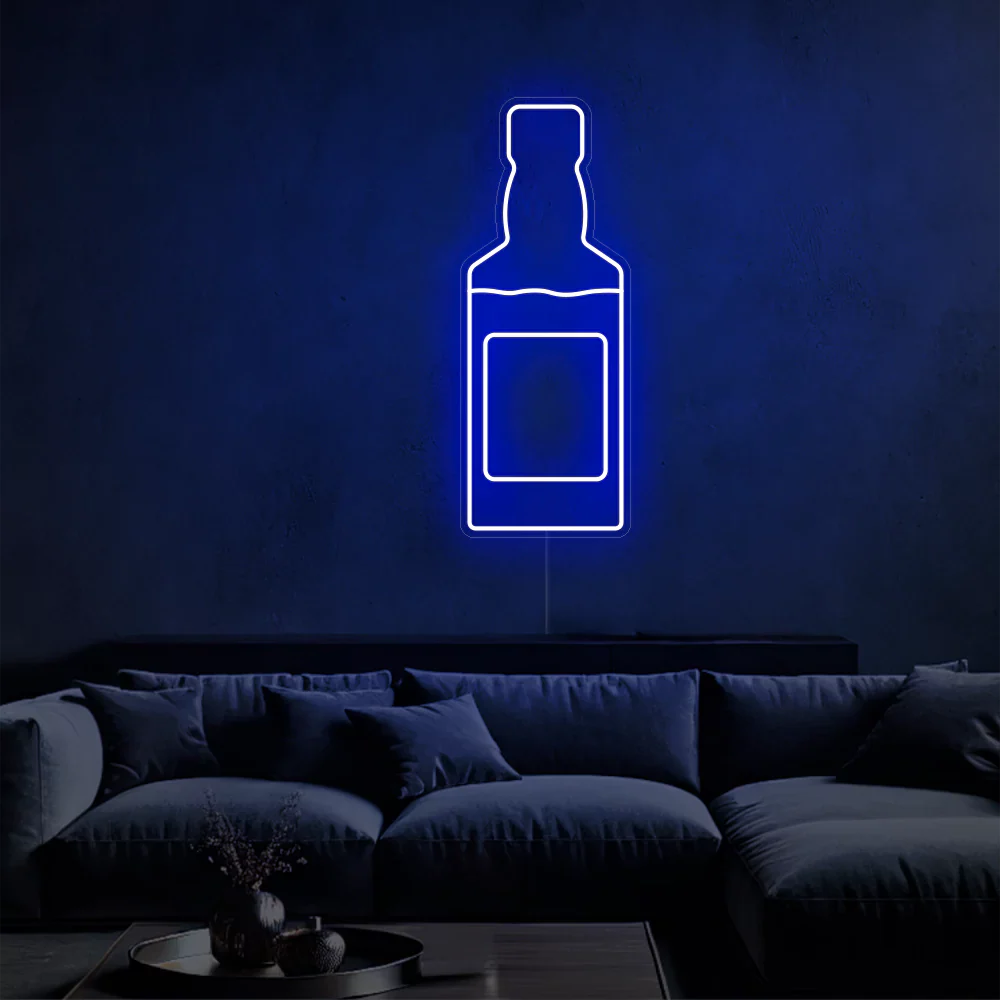 Néon whisky de luxe