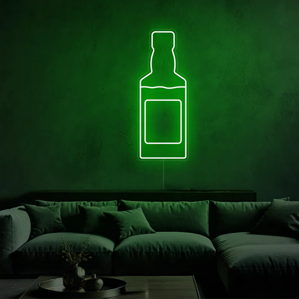Néon whisky de luxe