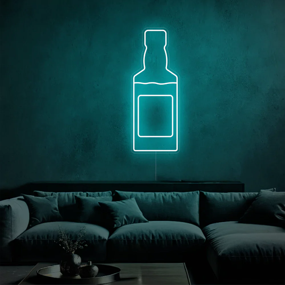 Néon whisky de luxe