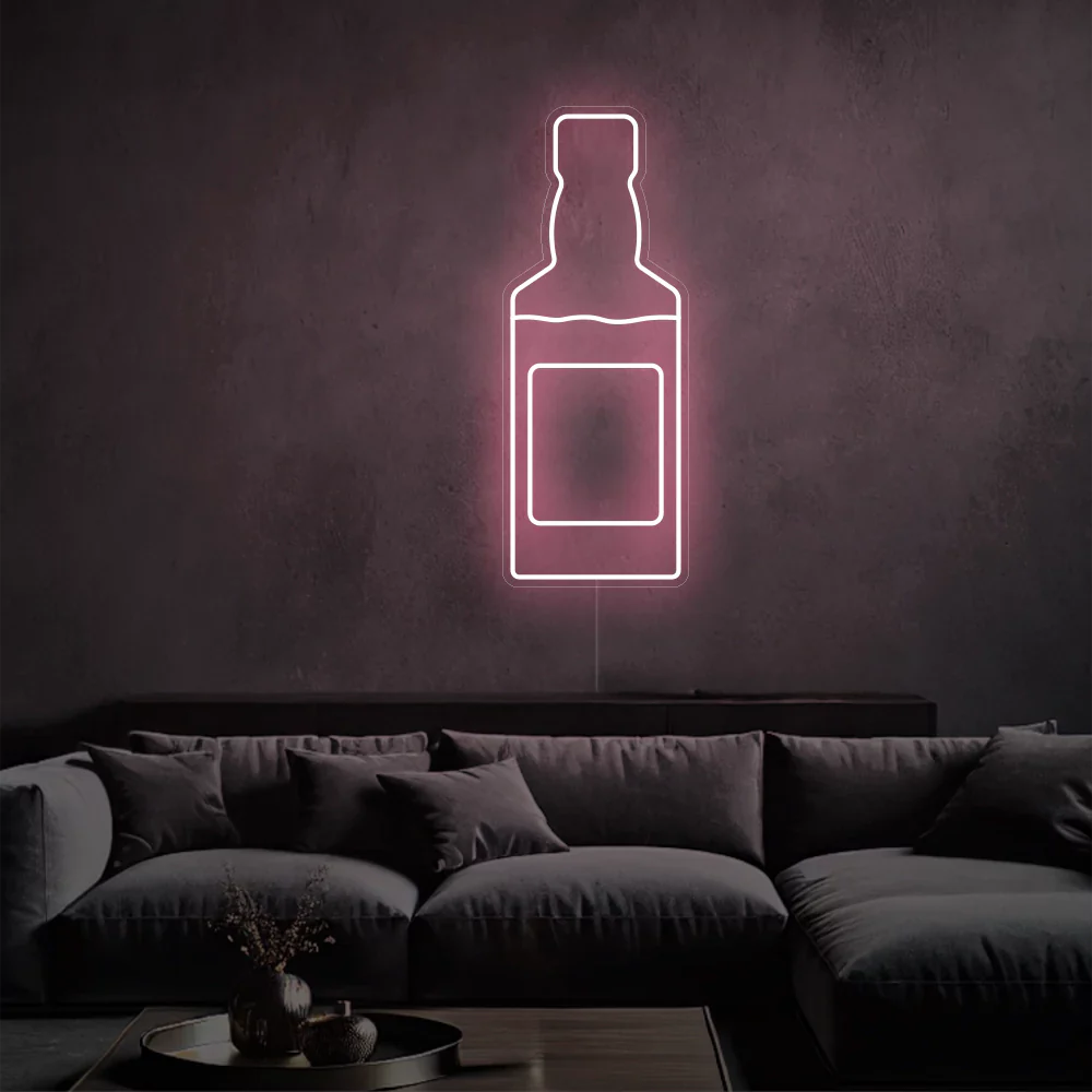 Néon whisky de luxe
