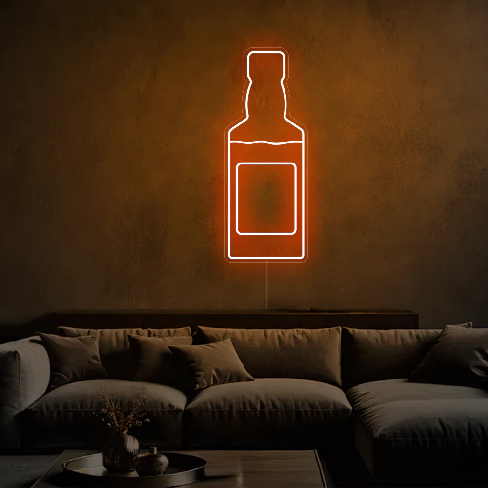 Néon whisky de luxe