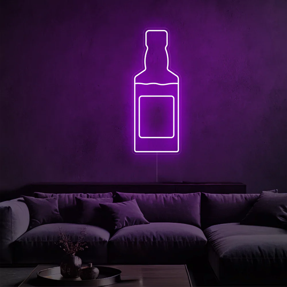 Néon whisky de luxe
