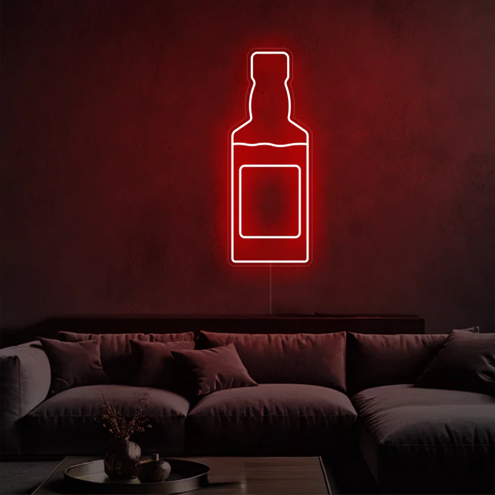 Néon whisky de luxe