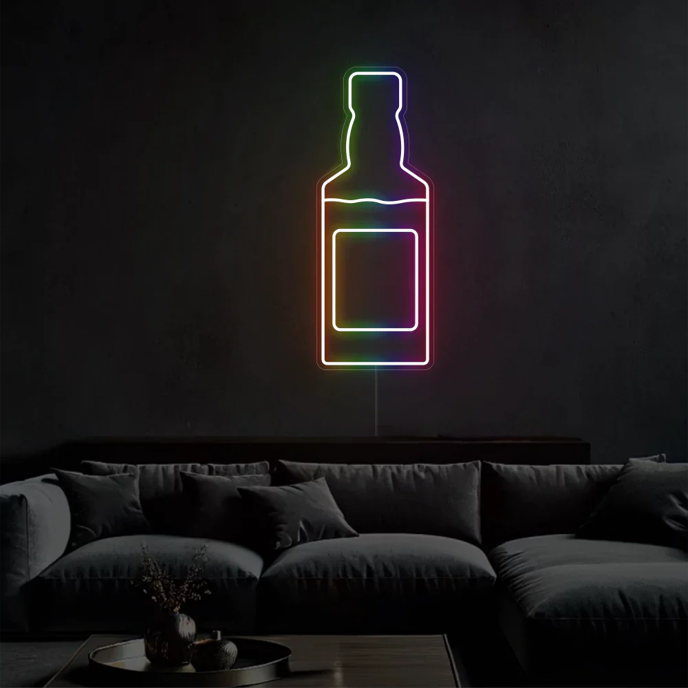Néon whisky de luxe