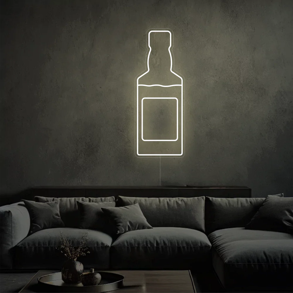 Néon whisky de luxe