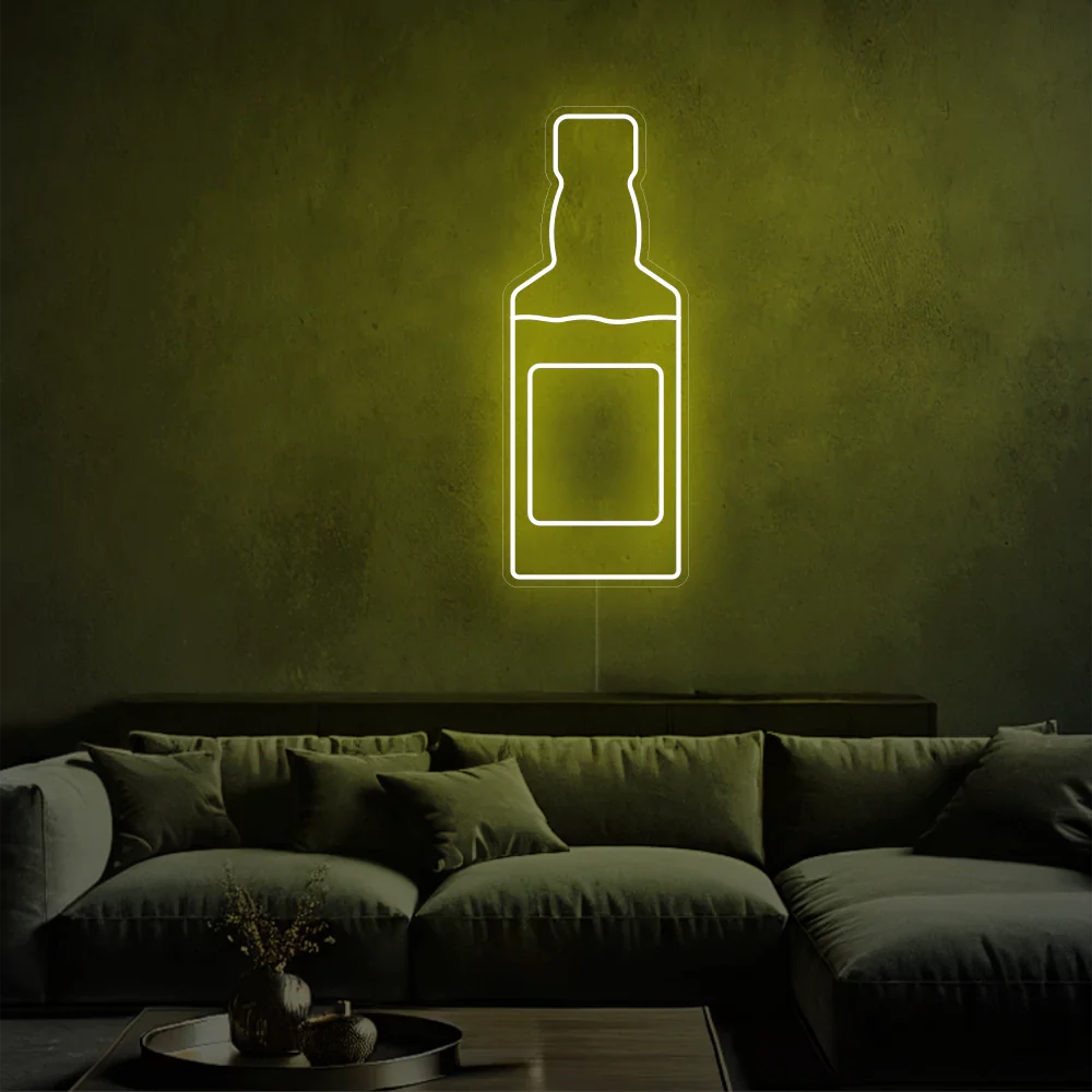 Néon whisky de luxe