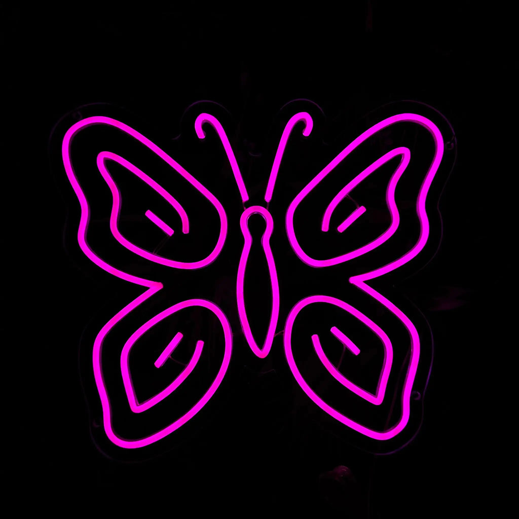 Néon LED Butterfly Glow