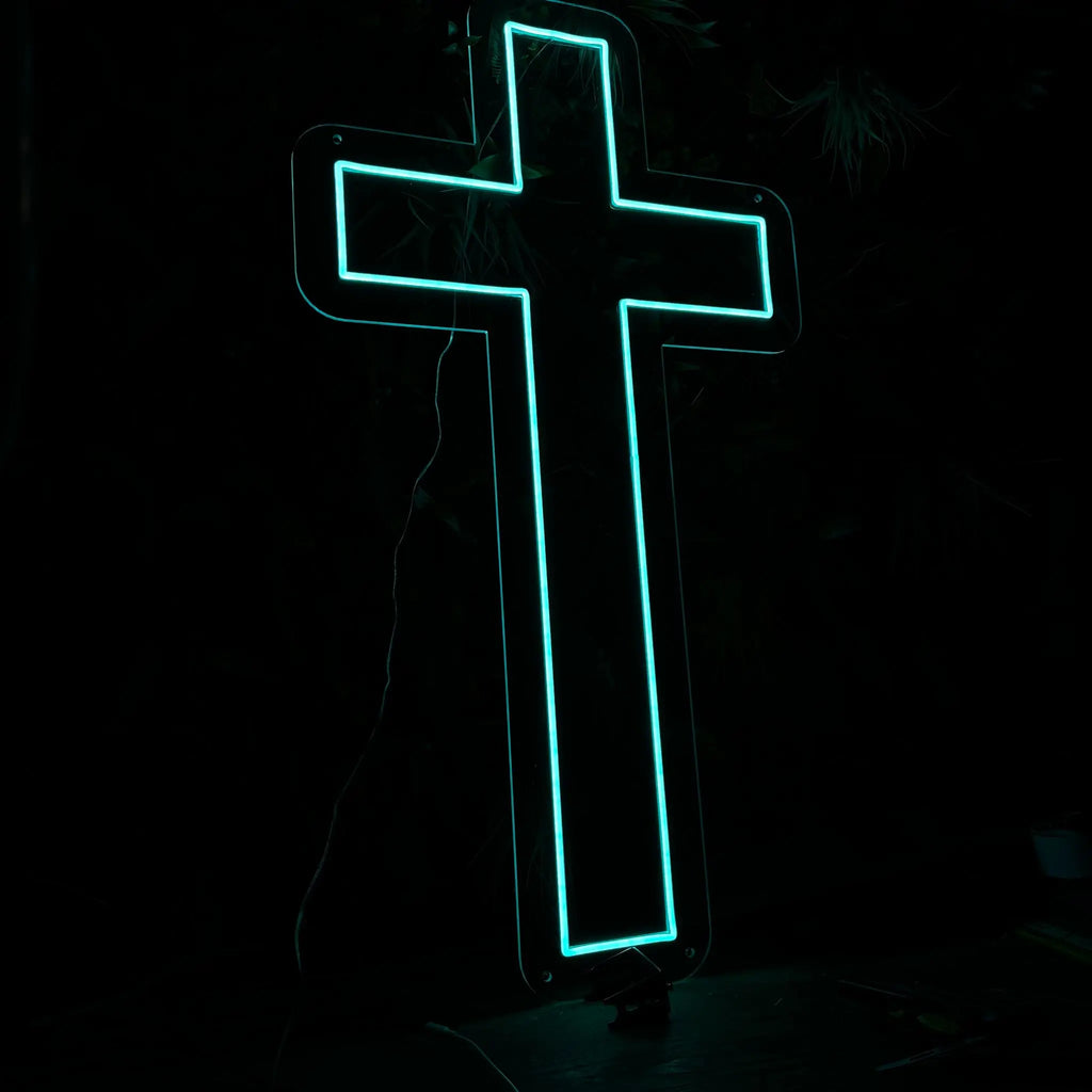 Néon LED Divine Croix