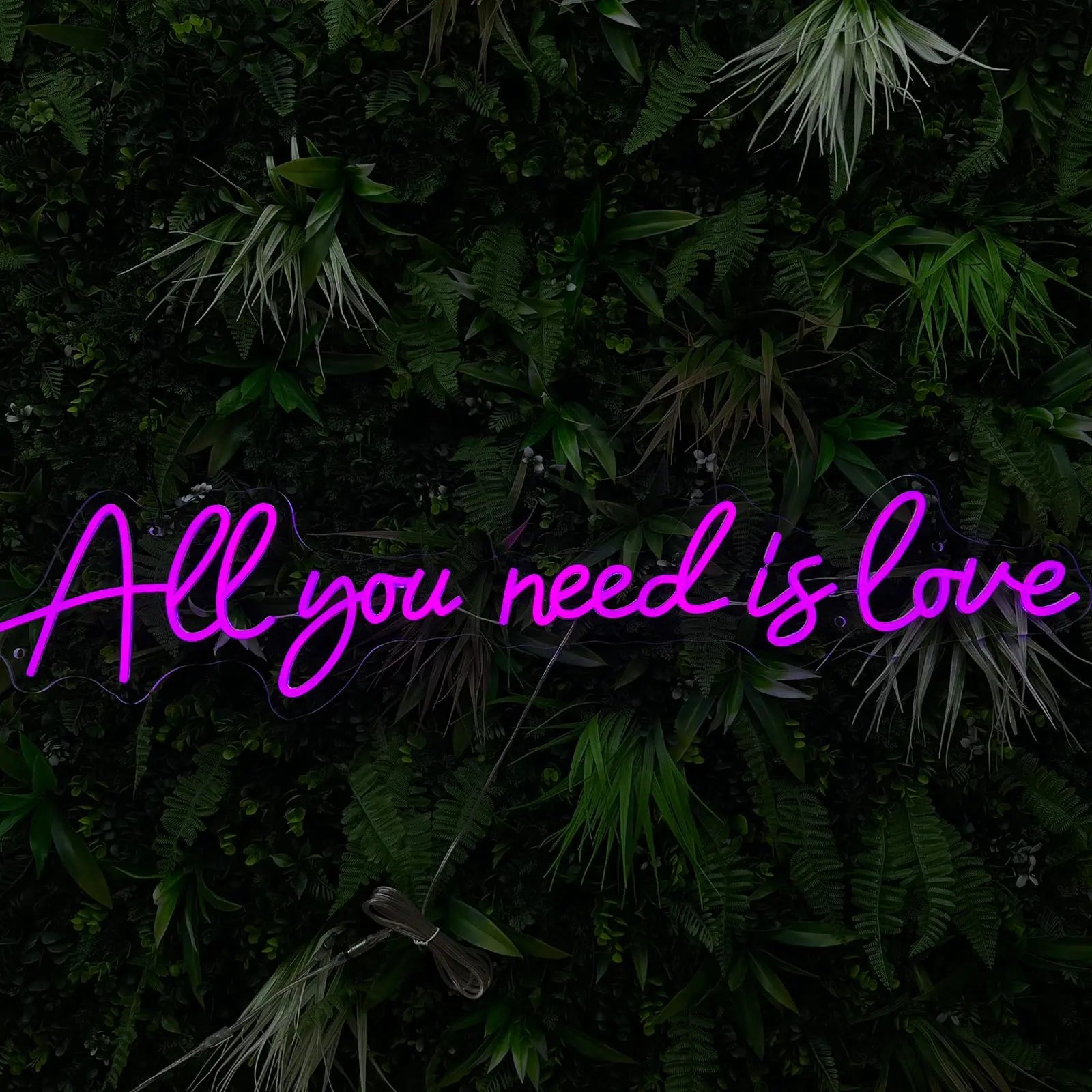 Néon LED "All you need is happiness"