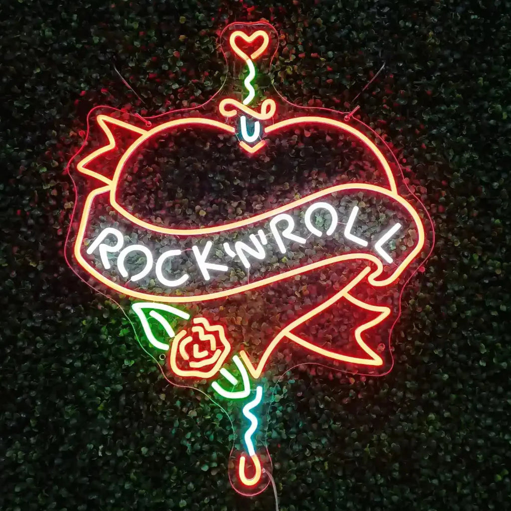 Néon LED Rock n'est Roll