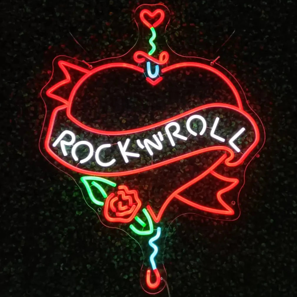 Néon LED Rock n'est Roll
