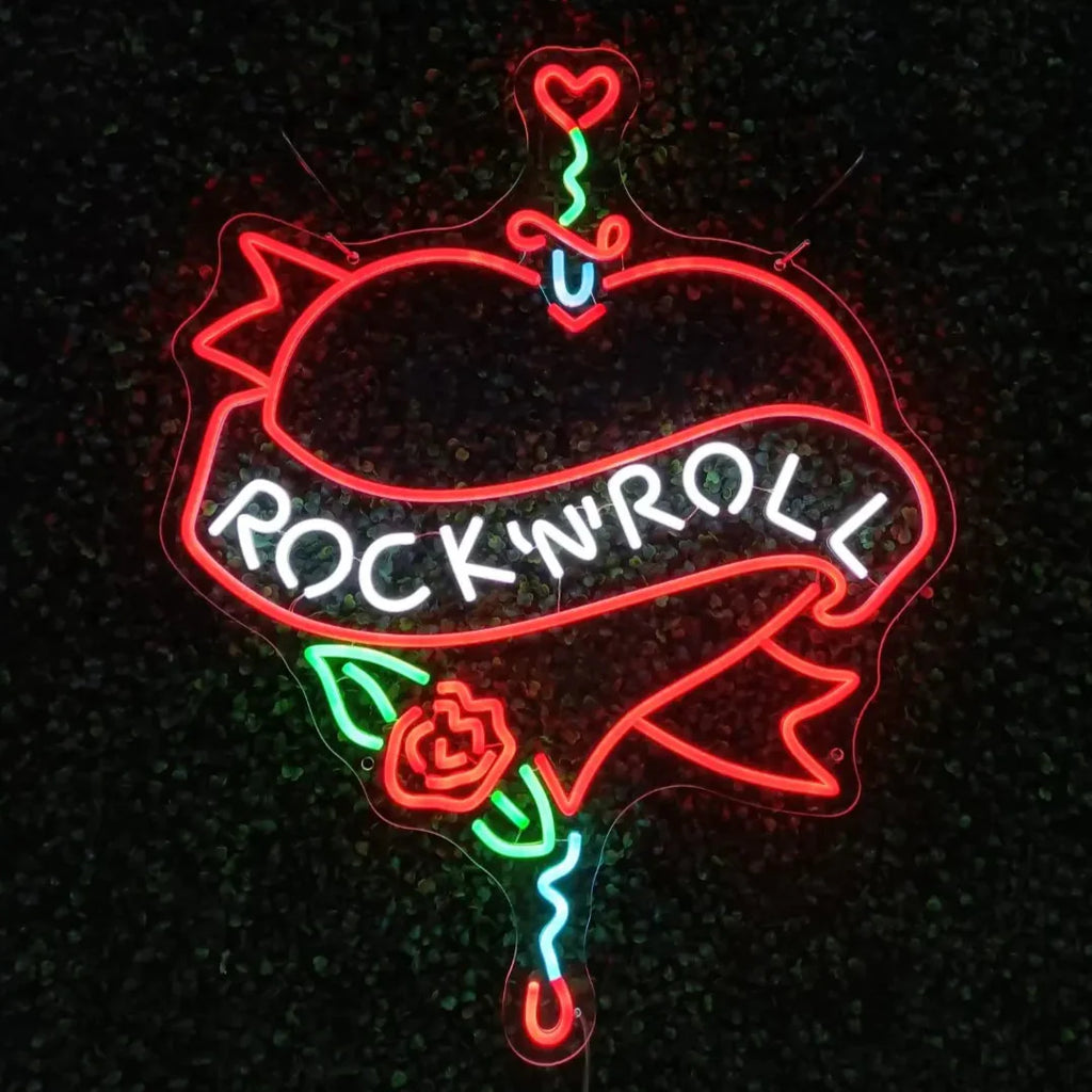 Néon LED Rock n'est Roll