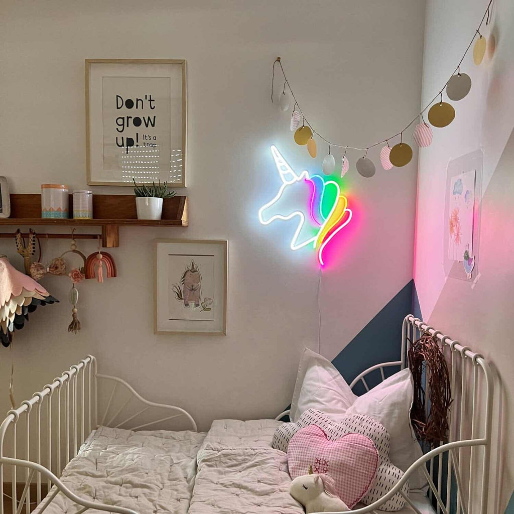 Licorne Glow - Néon LED Éclatant