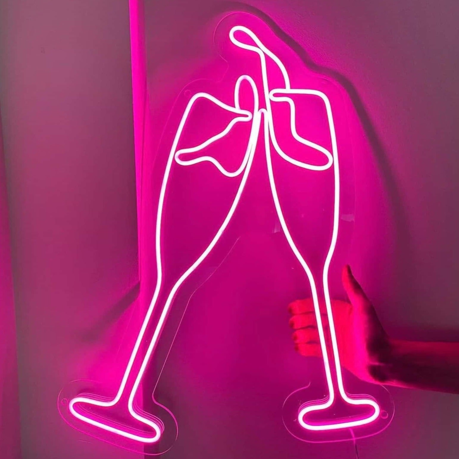 Néon LED Coupe Célébration