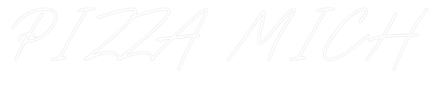 Néon personnalisé: PIZZA GLOW