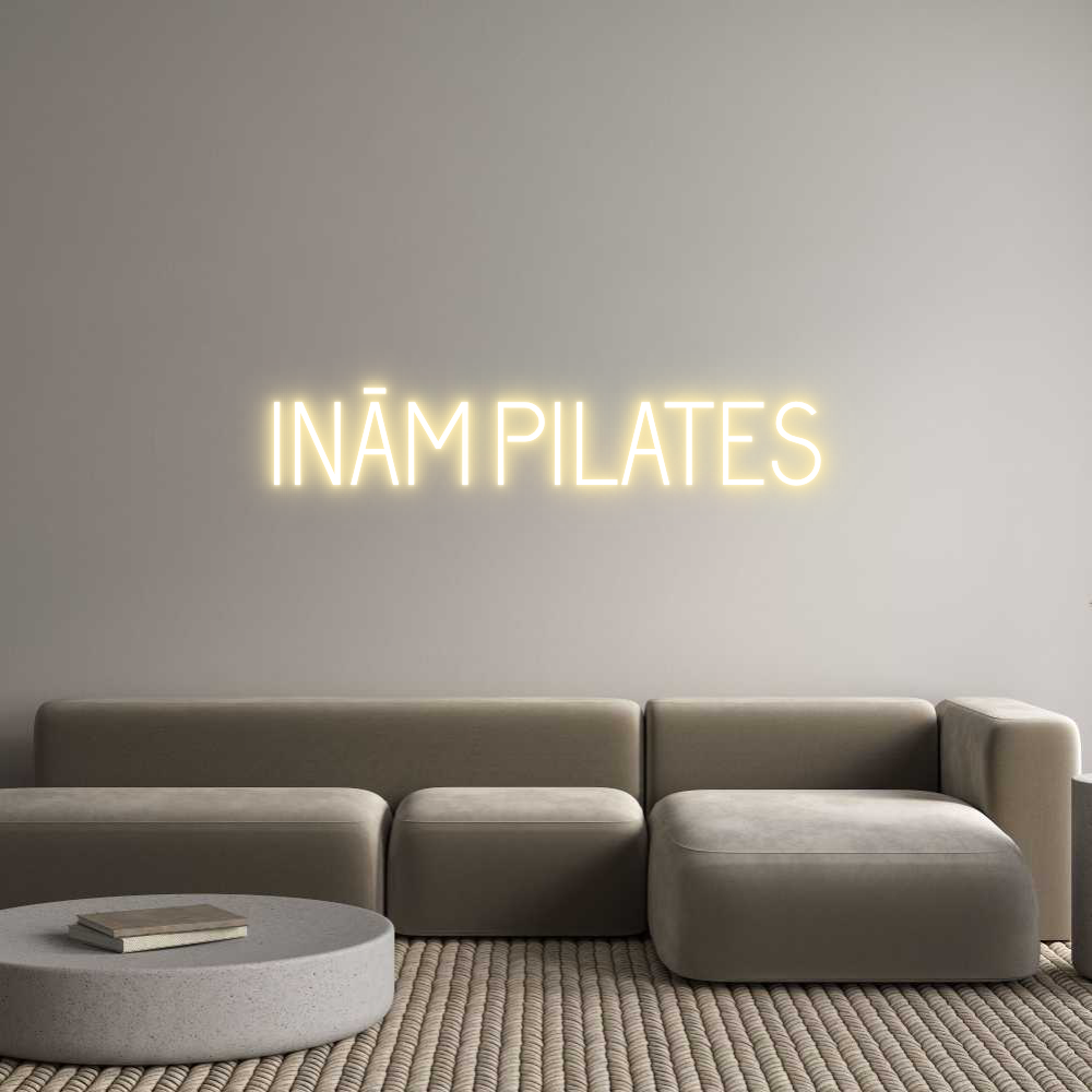 Néon personnalisé: LUMINO PILATES
