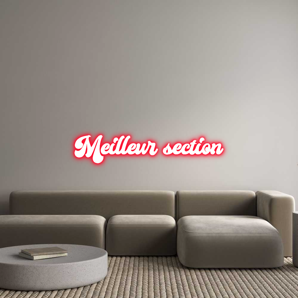 Néon sur mesure: Premier choix...