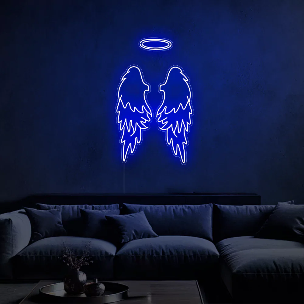 Néon LED Ailes Célestes
