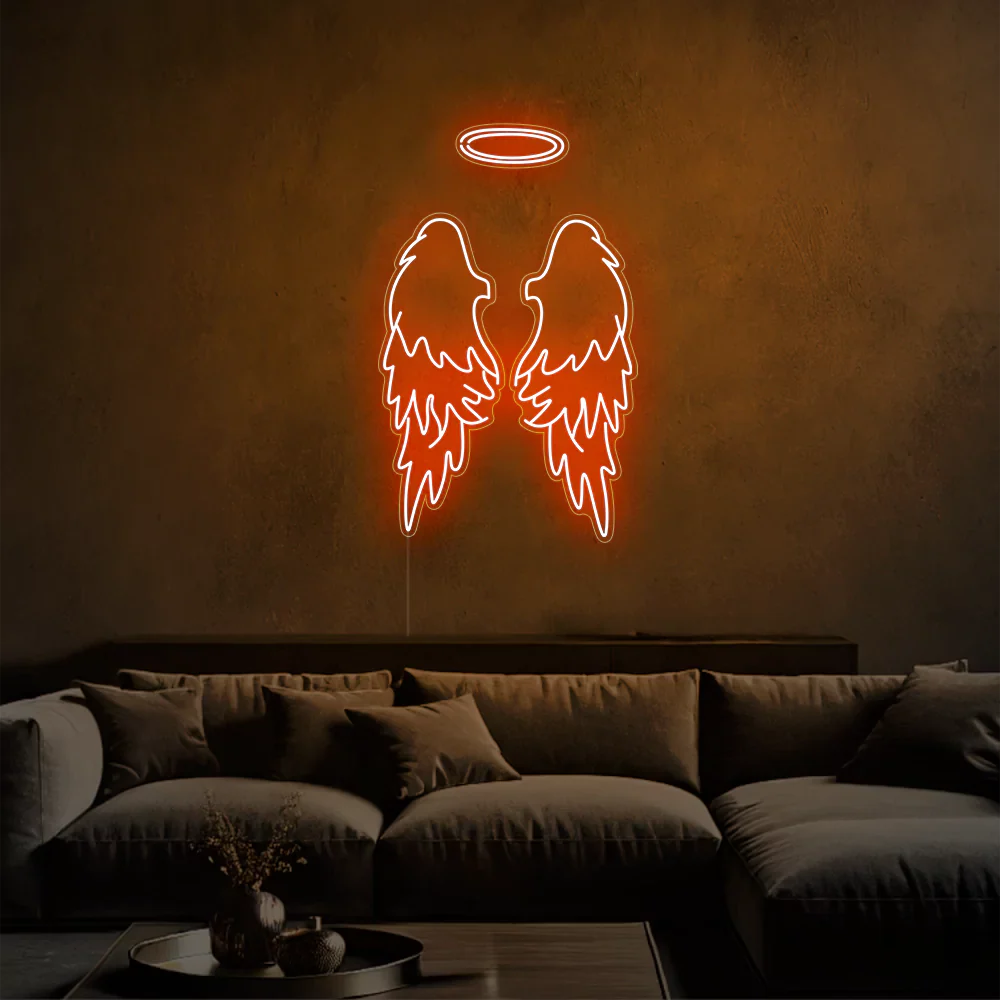 Néon LED Ailes Célestes