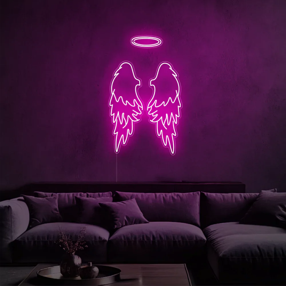 Néon LED Ailes Célestes