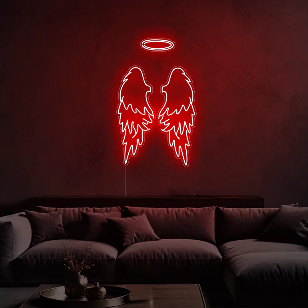 Néon LED Ailes Célestes