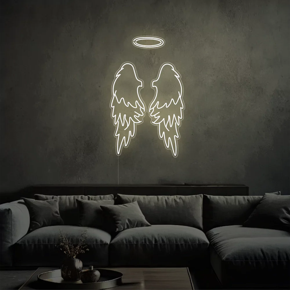 Néon LED Ailes Célestes