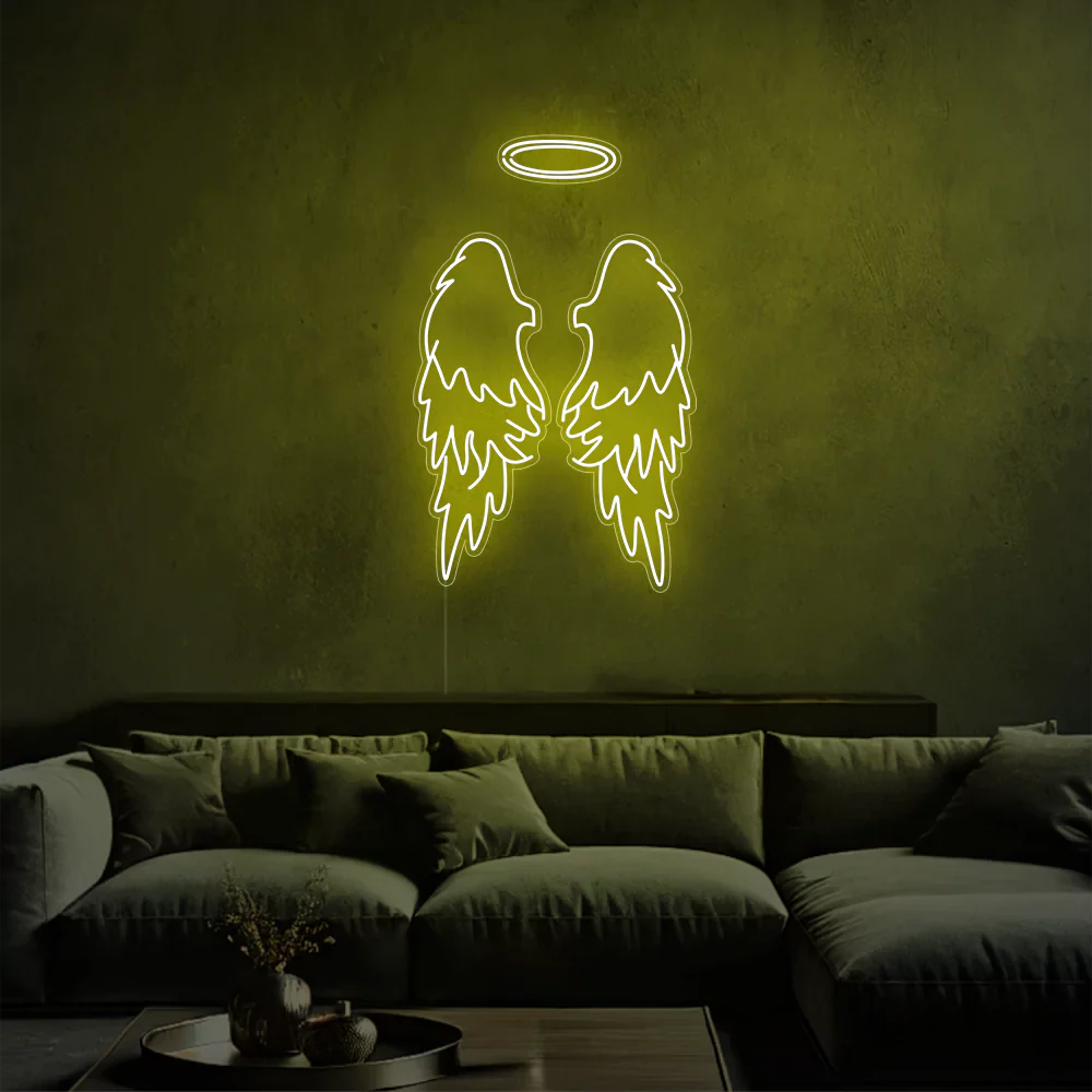 Néon LED Ailes Célestes