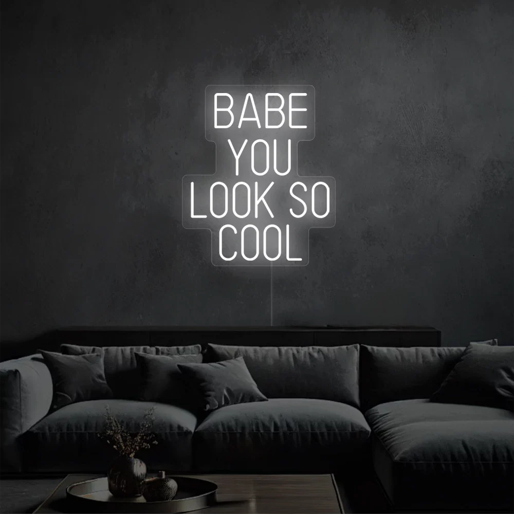 Néon LED Glow Up Babe.