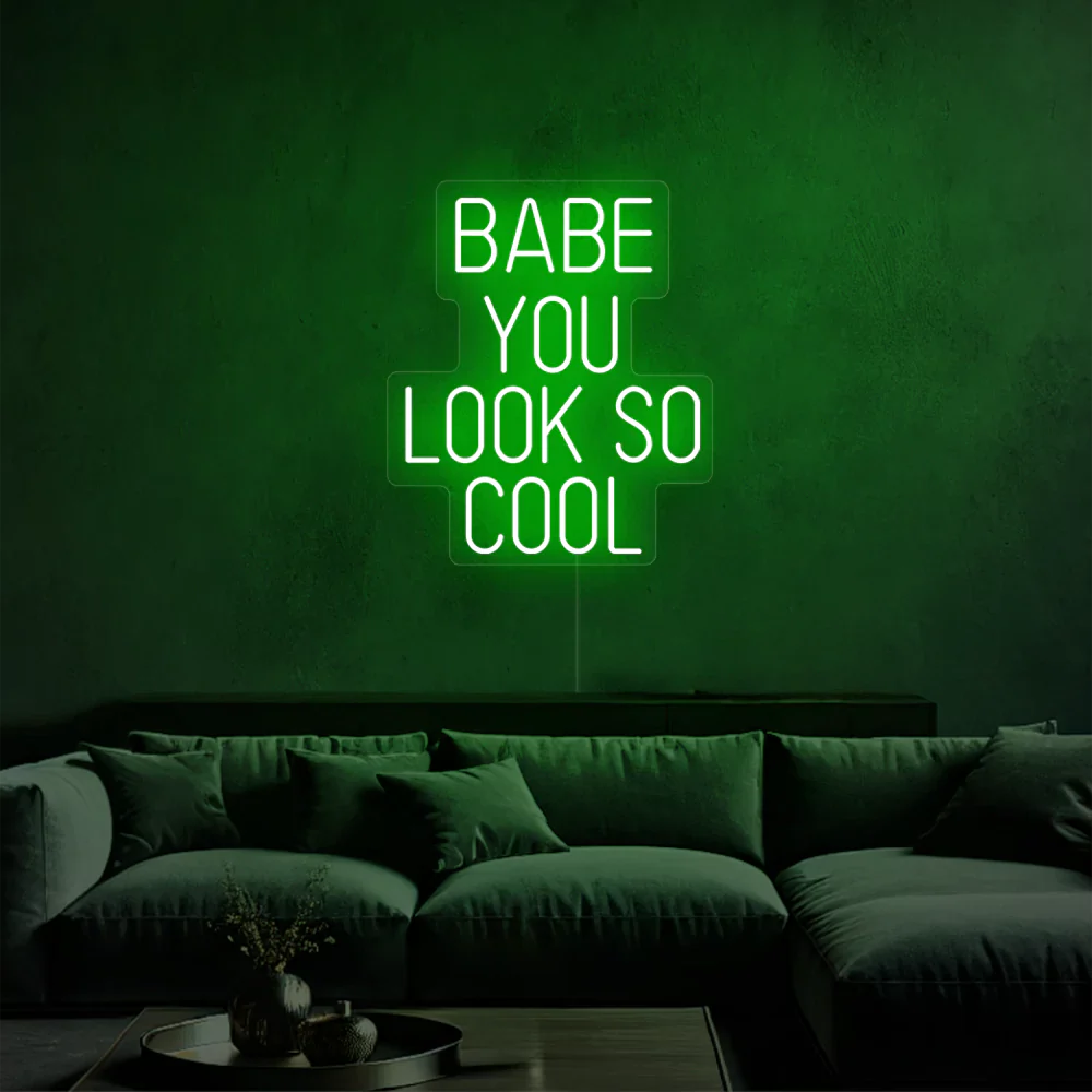 Néon LED Glow Up Babe.