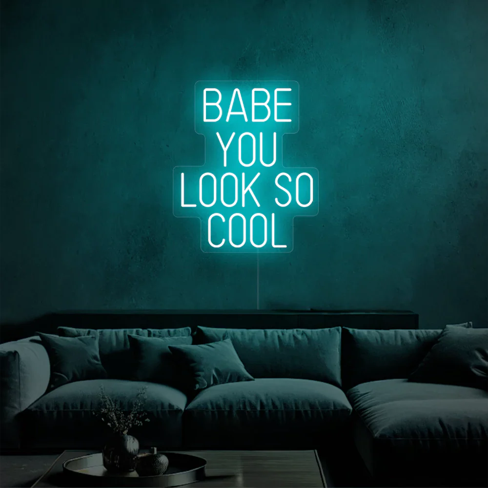Néon LED Glow Up Babe.