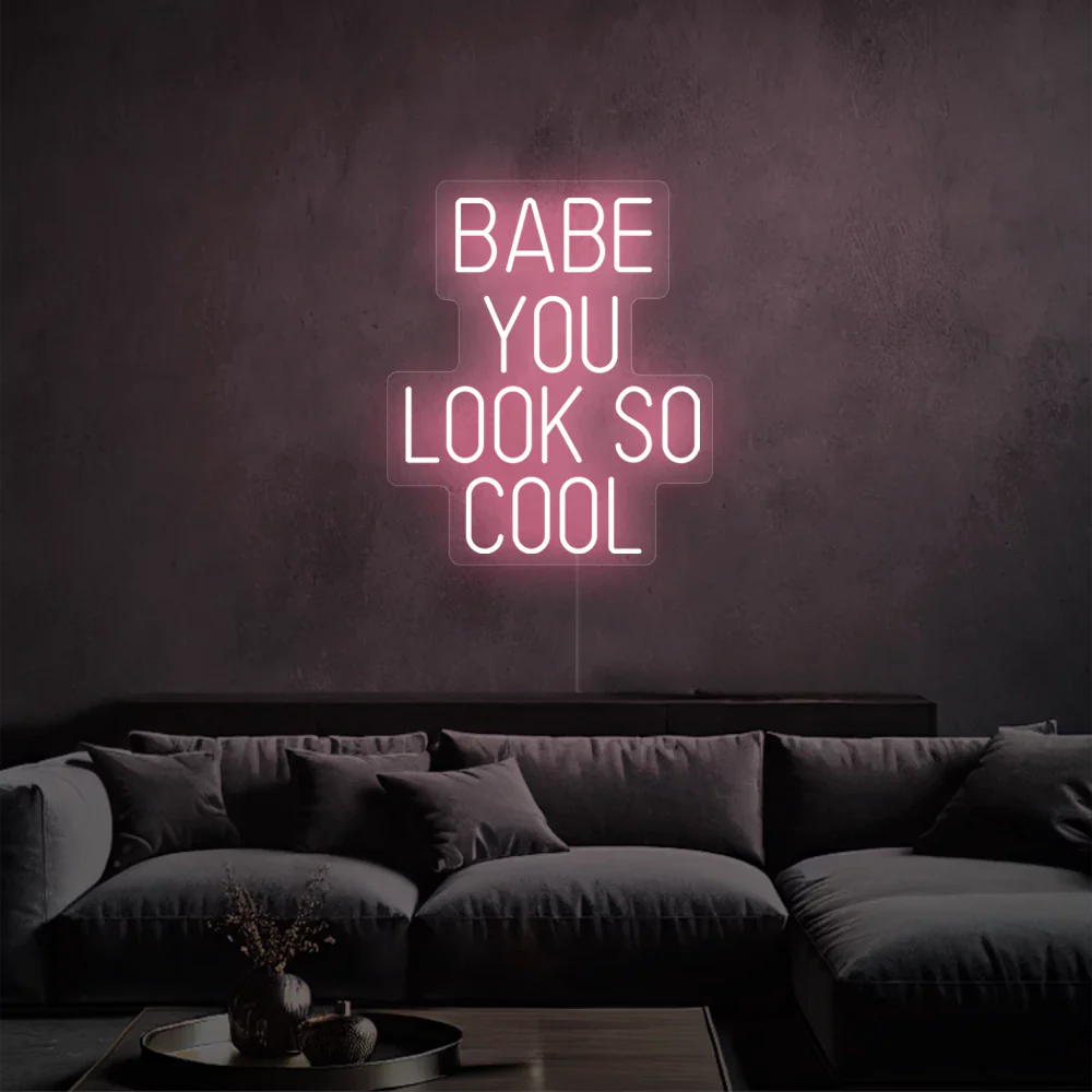 Néon LED Glow Up Babe.