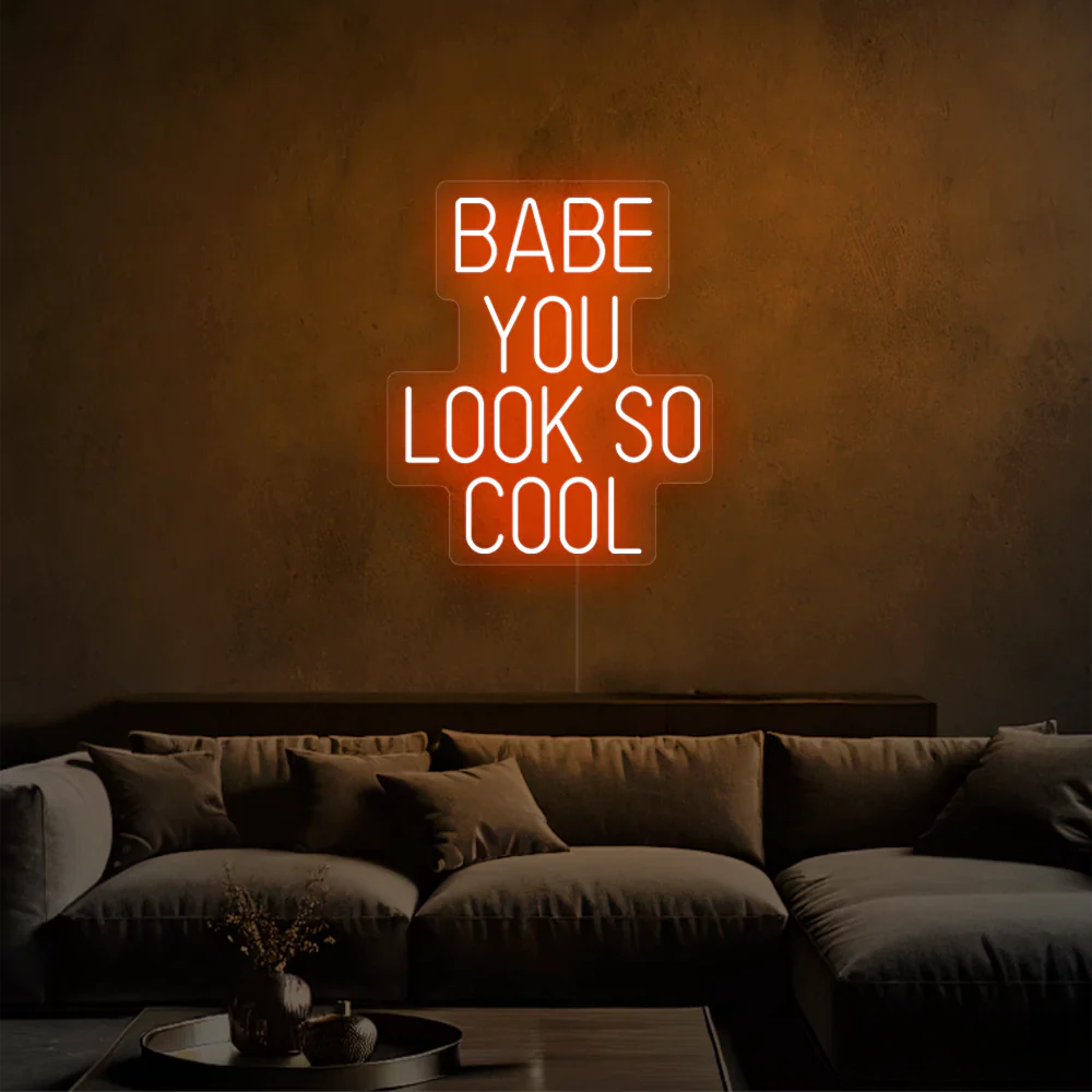 Néon LED Glow Up Babe.