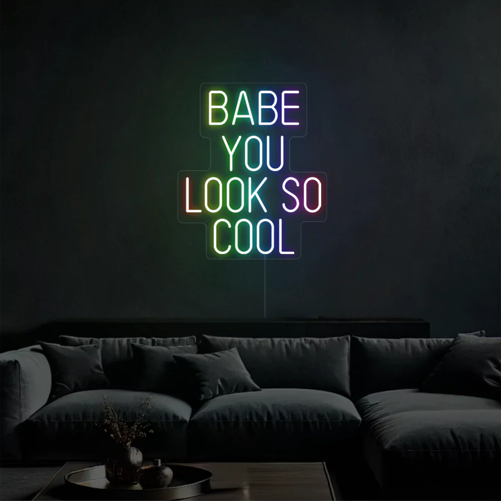 Néon LED Glow Up Babe.