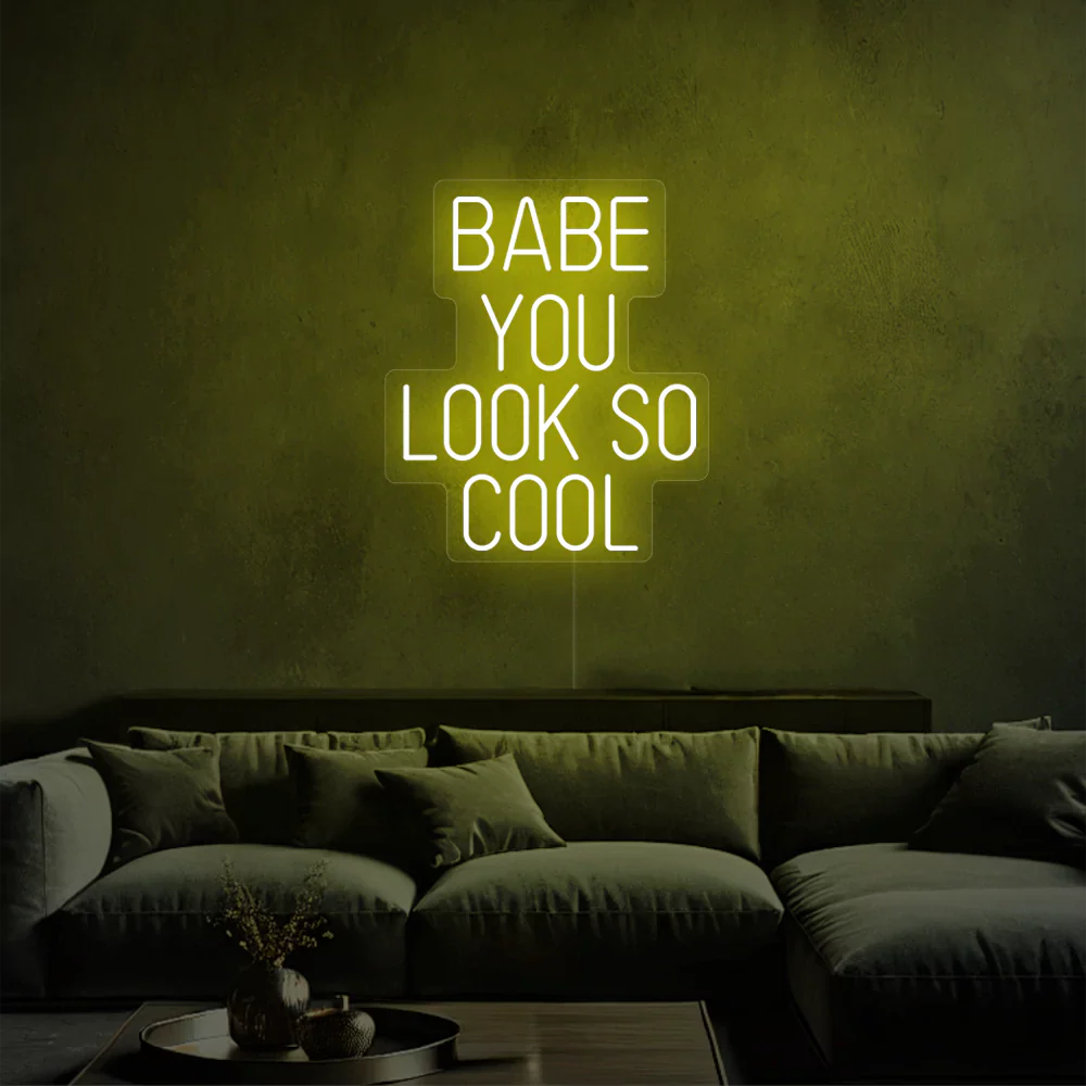 Néon LED Glow Up Babe.