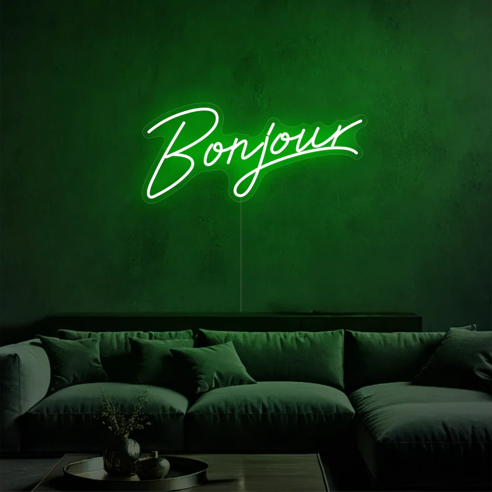 Bonjour Neon Glow